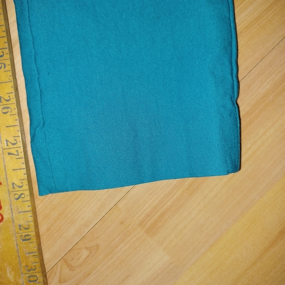 Suzy Shier Women's Pull-on Size XS Teal Pants. Color Pop Preppy Y2K Fashion - Picture 7 of 8